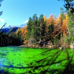 il Lago Verde e il Monte Thabor